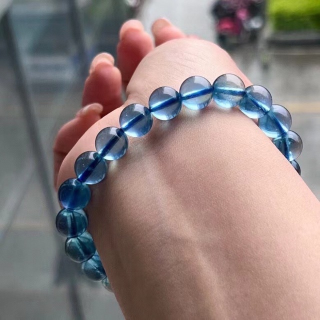 ⭐︎【天然】アクアマリン ブレスレット 9.2mm | www.innoveering.net
