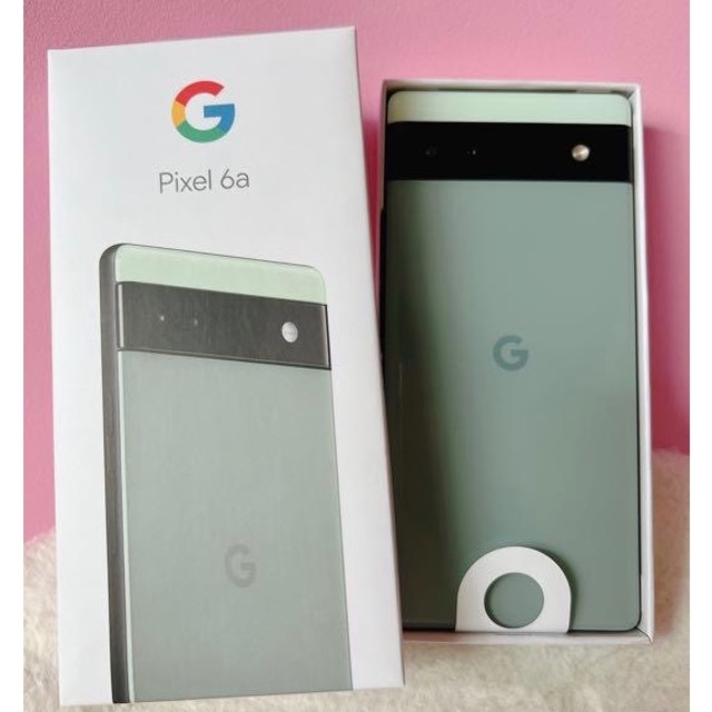 スマートフォン/携帯電話Google Pixel 6a セージ au