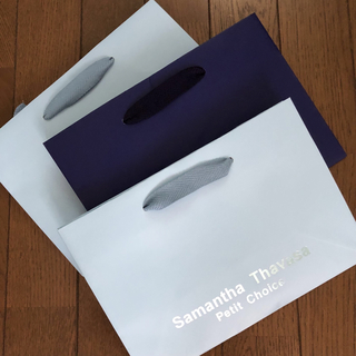 サマンサタバサプチチョイス(Samantha Thavasa Petit Choice)のサマンサタバサプチチョイス　ショッパー　紙袋3枚(ショップ袋)
