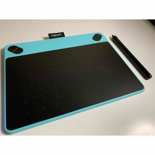 ワコム(Wacom)のワコム Intuos Draw【旧モデル】ミントブルー CTL-490/B0(タブレット)