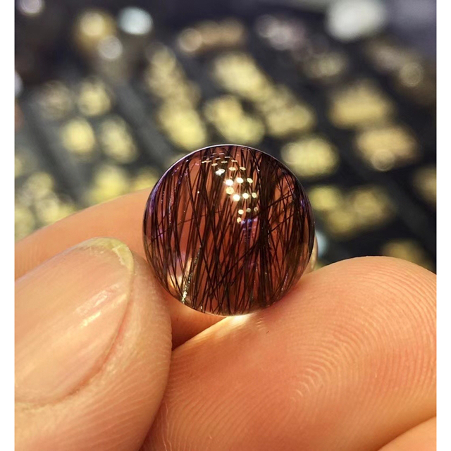 ⭐︎【天然】タイチンクオーツ 丸玉 12.3mm-