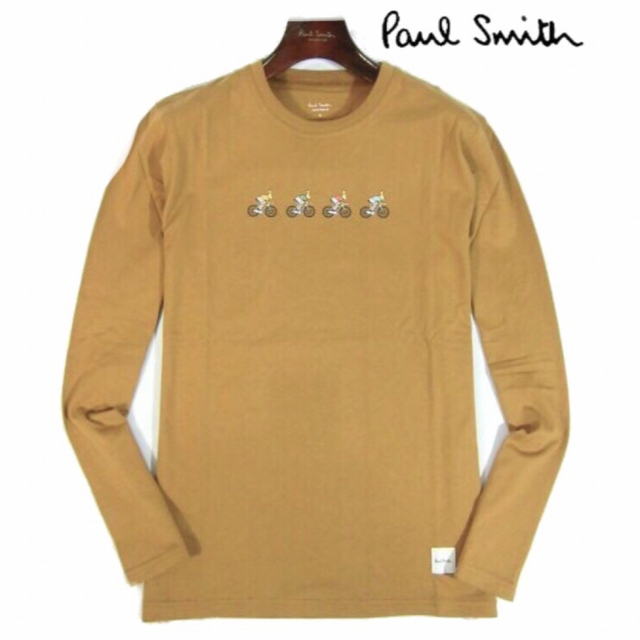 Paul Smith(ポールスミス)の【ポールスミス/Paul Smith】長袖カットソー ロンT ブラウン・Mサイズ メンズのトップス(Tシャツ/カットソー(七分/長袖))の商品写真