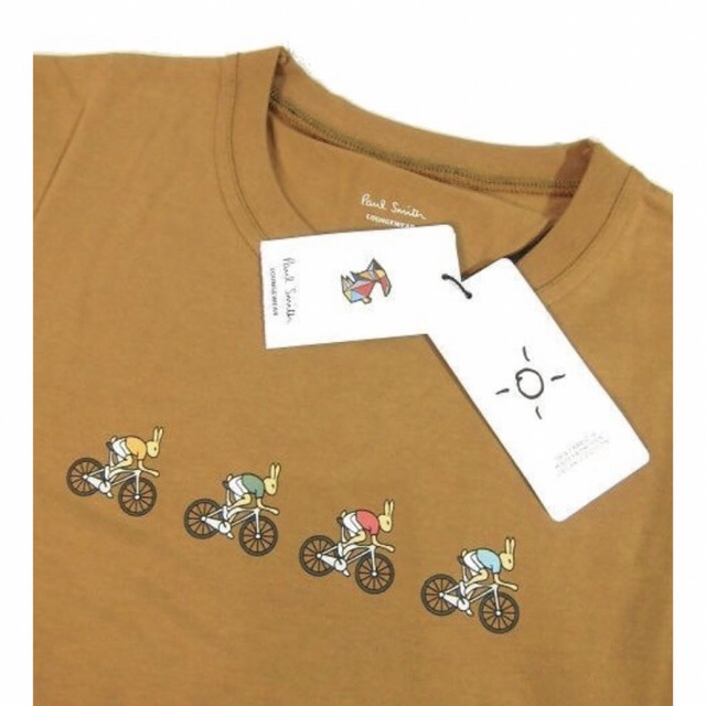 Paul Smith(ポールスミス)の【ポールスミス/Paul Smith】長袖カットソー ロンT ブラウン・Mサイズ メンズのトップス(Tシャツ/カットソー(七分/長袖))の商品写真