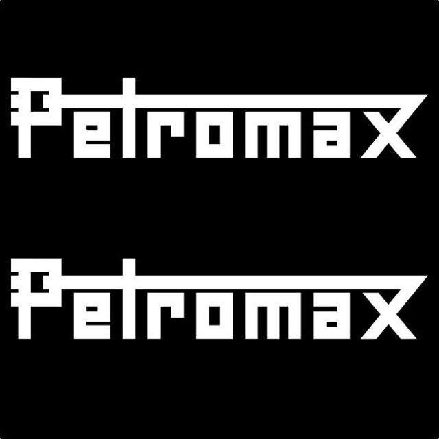 Petromax(ペトロマックス)の2枚セット ペトロマックス カッティングシート ステッカー Petromax スポーツ/アウトドアのアウトドア(その他)の商品写真