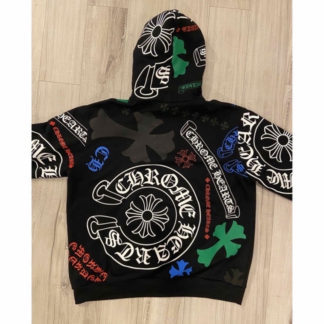 Chrome Hearts(クロムハーツ)の週末割破格希少XLサイズchrom hearts hoodie オンライン購入品 メンズのトップス(パーカー)の商品写真