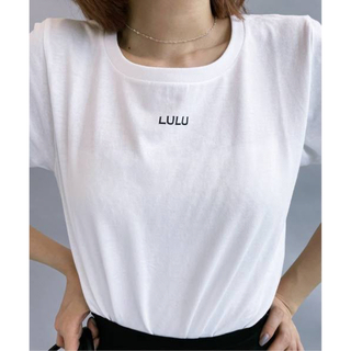 エディットフォールル(EDIT.FOR LULU)のエディットフォールル ロゴ Tシャツ ホワイト(Tシャツ(半袖/袖なし))