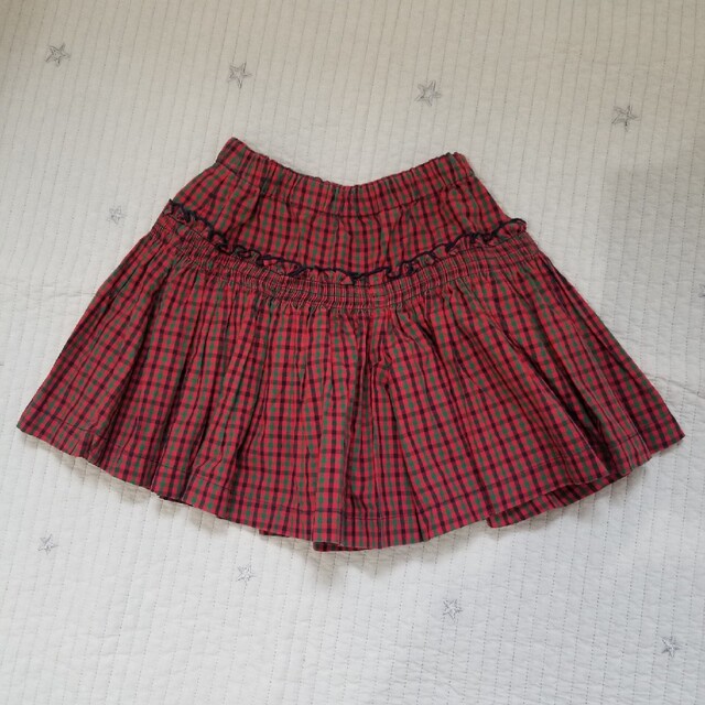 familiar(ファミリア)の現行品⭐ファミリア⭐スカート　キュロット キッズ/ベビー/マタニティのキッズ服女の子用(90cm~)(スカート)の商品写真