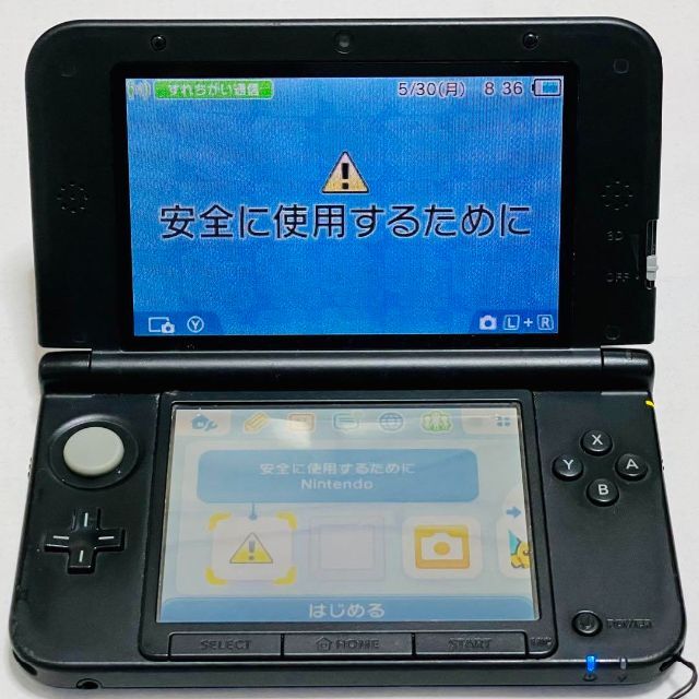 ニンテンドー 3DS LL ブルー＆ブラック 本体のみ 通電確認済の通販 by プピン\'s shop｜ラクマ 携帯用ゲーム機本体【新価格版】