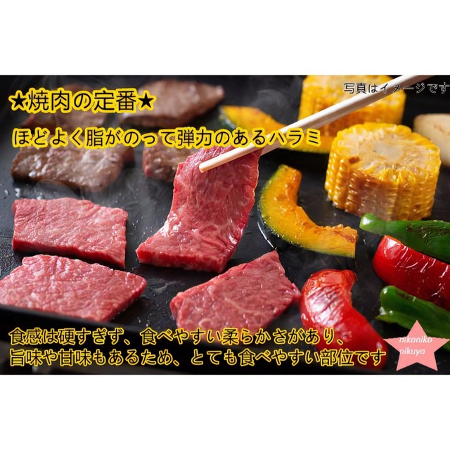 記念「専用カゴ」牛焼肉 ハラミ500g+ランプ500g★ 牛肉・肉・贈答品・贈物