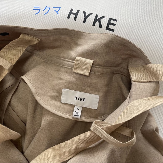 HYKE(ハイク)の【HYKE】ストレッチトロピカルミリタリーコート メンズのジャケット/アウター(モッズコート)の商品写真