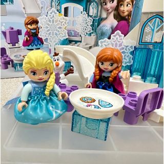 アナと雪の女王 - LEGOデュプロ 美品 エルサのアイスキャッスル 10899 ...