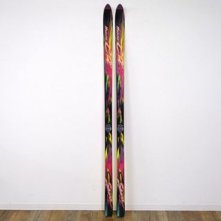 ミズノ(MIZUNO)の未使用 ミズノ Mizuno CX Sport 185cm センター 63ｍｍ ストレート スキー板 アウトドア 重量実測：約1480ｇ(一本あたり)(板)