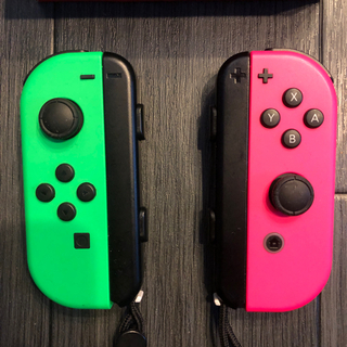 Nintendo Switch - JOY-CON (L)/(R) switch ネオングリーン ネオン 