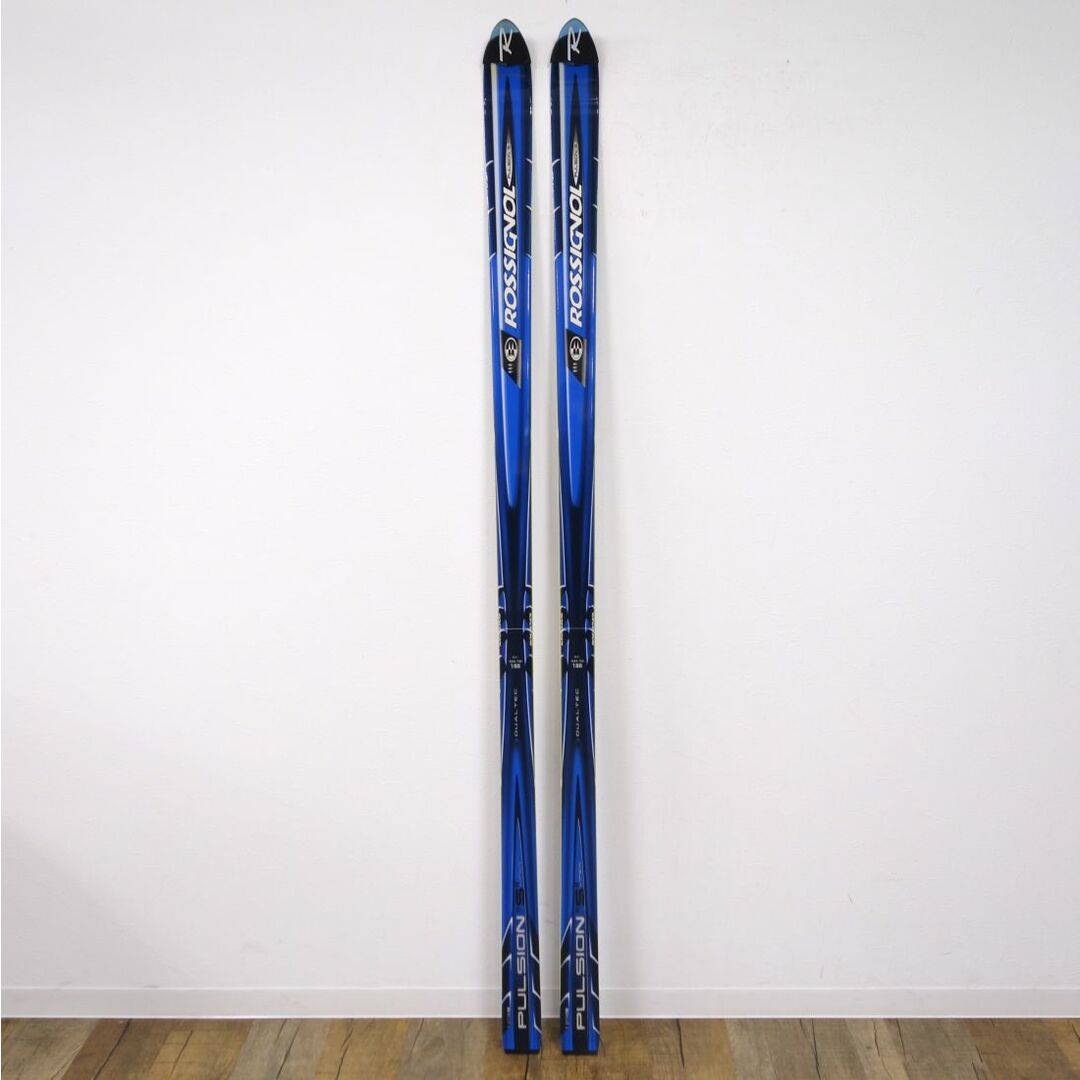 素材-未使用 ロシニョール ROSSIGNOL PULSION SUPER 188cm センター 62ｍｍ スキー板 アウトドア 重量実測：約1660ｇ(一本あたり)