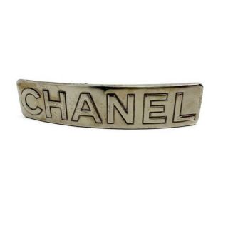 シャネル(CHANEL)のシャネル/CHANEL/バレッタ/メタル/シルバーカラー/98年製【SA7290(バレッタ/ヘアクリップ)