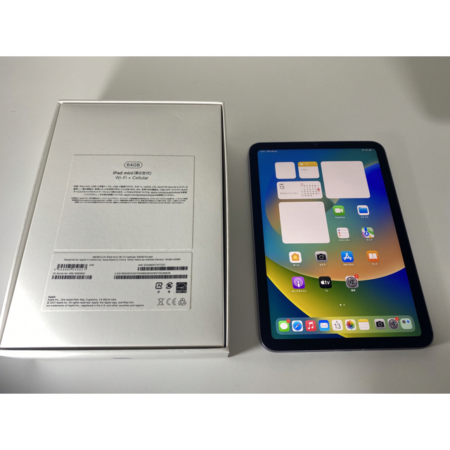 iPad - 美品 iPad mini6 64GB Wi-Fi＋Cellular simフリーの通販 by ...