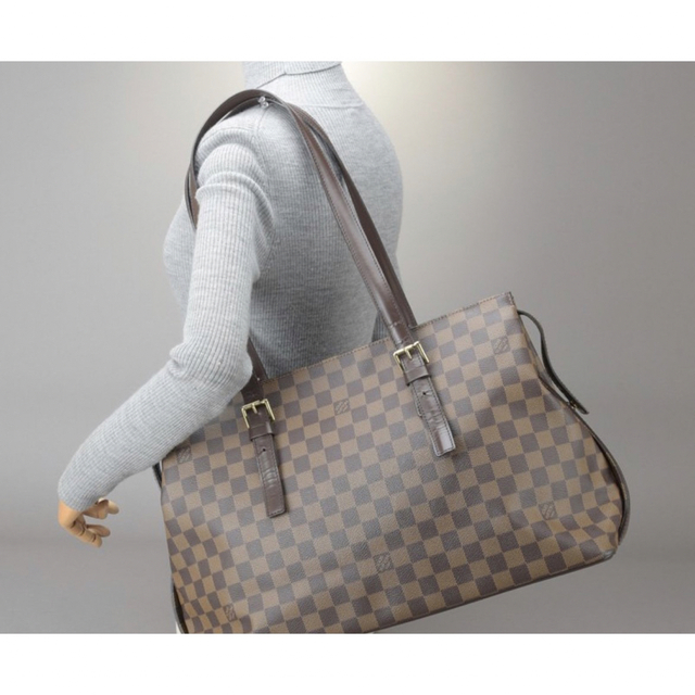 ルイヴィトン  チェルシー ダミエトートバッグ LOUIS VUITTON