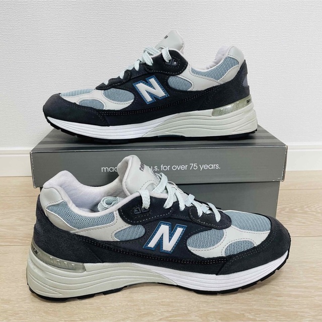 KITH(キス)のKITH × New Balance 992 "Steel Blue" メンズの靴/シューズ(スニーカー)の商品写真