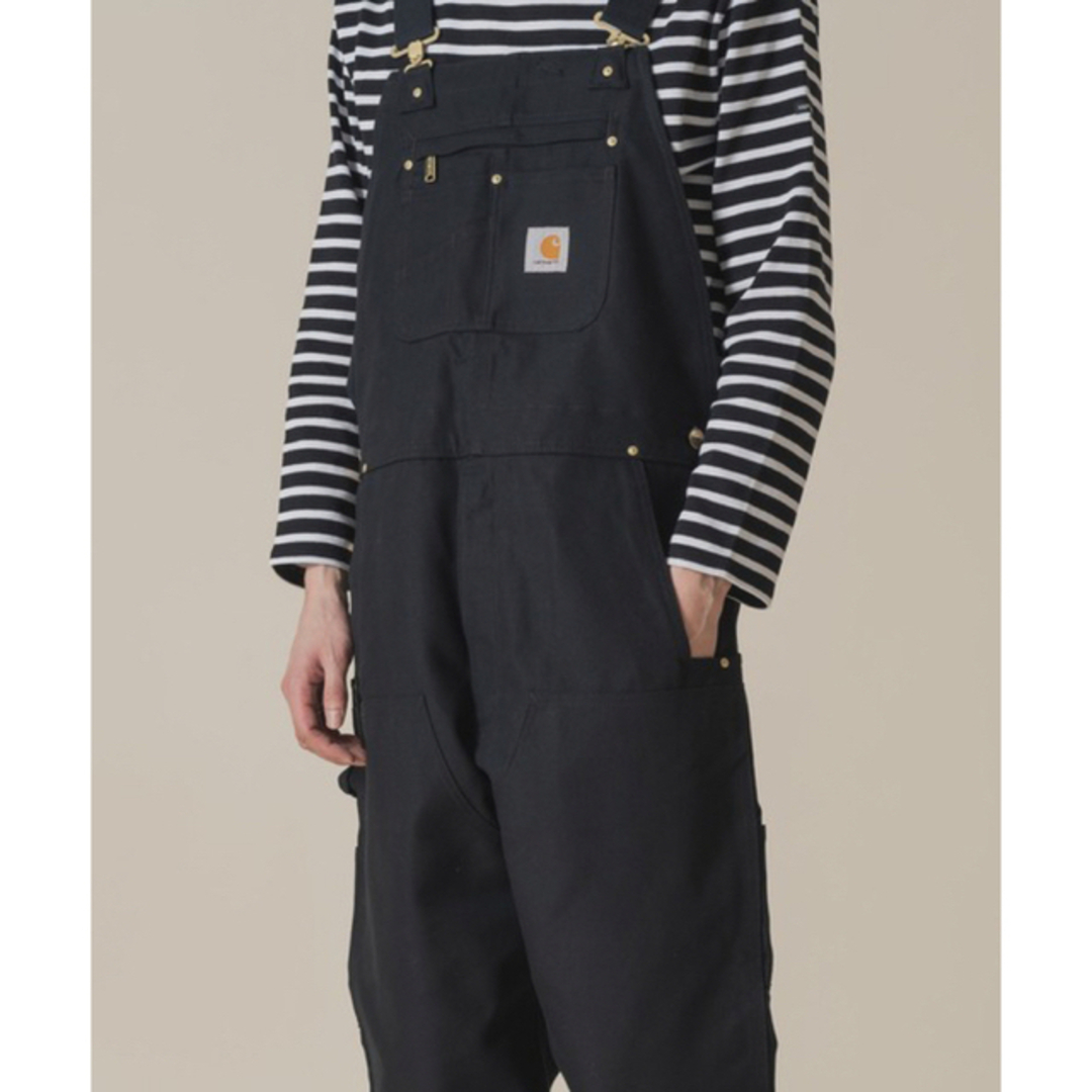 carhartt / R01 Duck Bib Overalls ブラック