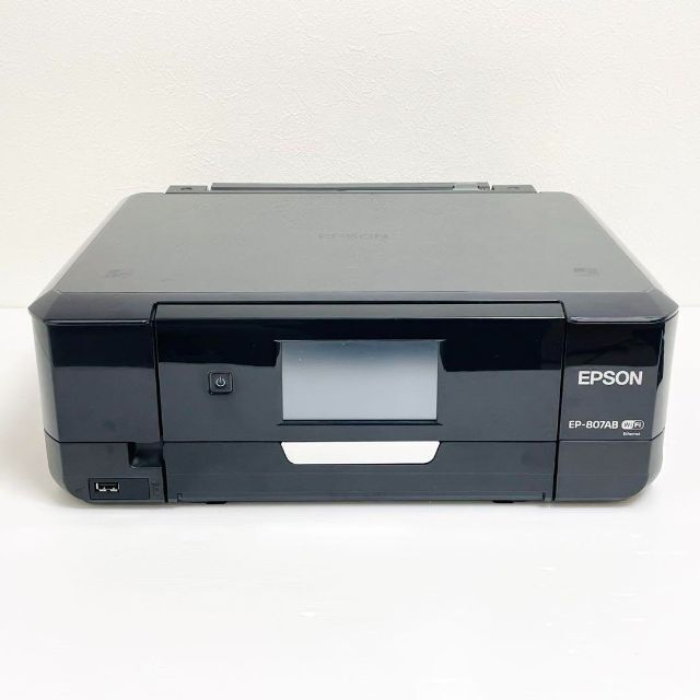 ジャンク EPSON インクジェットプリンター EP-807AB ブラック