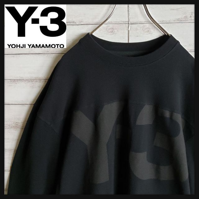 Y-3 - 【美品】ワイスリー ビックロゴ スウェット 薄手 クラシック