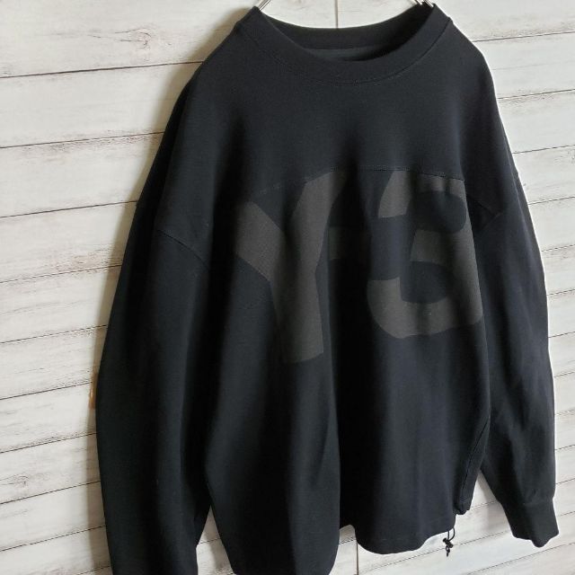 Y-3 - 【美品】ワイスリー ビックロゴ スウェット 薄手 クラシック