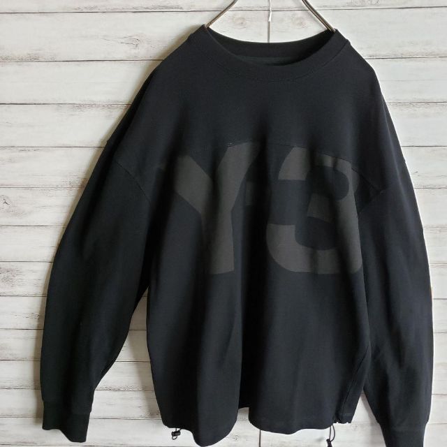 Y-3 - 【美品】ワイスリー ビックロゴ スウェット 薄手 クラシック