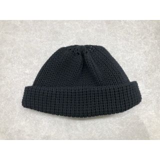 クーティー(COOTIE)のCOOTIE(クーティー) Silk Low Roll Up Beanie ロールアップ ビーニー【中古】【007】(ニット帽/ビーニー)