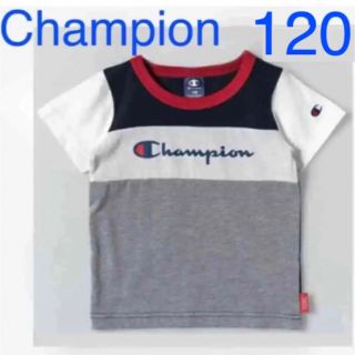 チャンピオン(Champion)の新品 Champion キッズ Tシャツ ロゴ チャンピオン 半袖 子供 120(Tシャツ/カットソー)