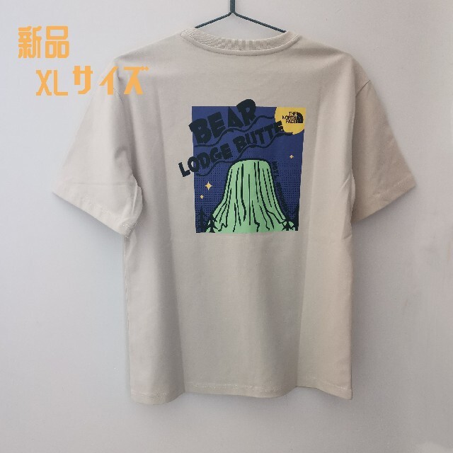 日本未発売　ノースフェイス　プリント　Tee　ロゴ XL