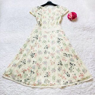 【美品】TOCCA  希少色　ワンピース　FLORET PATTERN  M