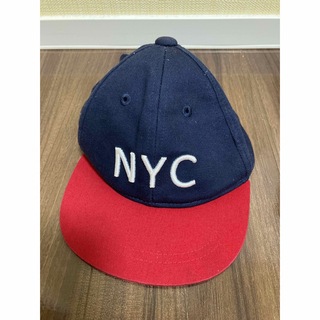 NYC ロゴキャップ　48センチ　男の子(帽子)