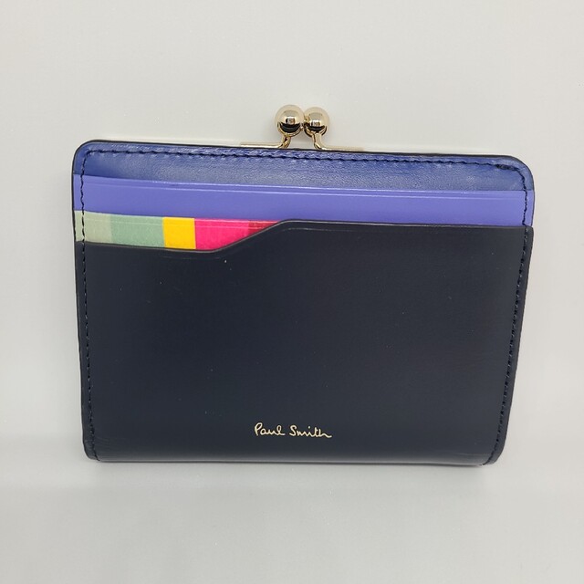 Paul Smith - 贈り物に!ポールスミス ストライプスロット折り財布の