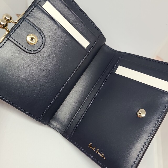 Paul Smith - 贈り物に!ポールスミス ストライプスロット折り財布の