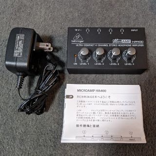 Micro AMP HA400　ヘッドホンアンプ(その他)