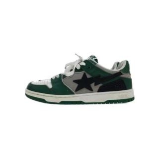 アベイシングエイプ(A BATHING APE)の即完売！　a bathing ape スニーカー　グリーン　APE type8(スニーカー)