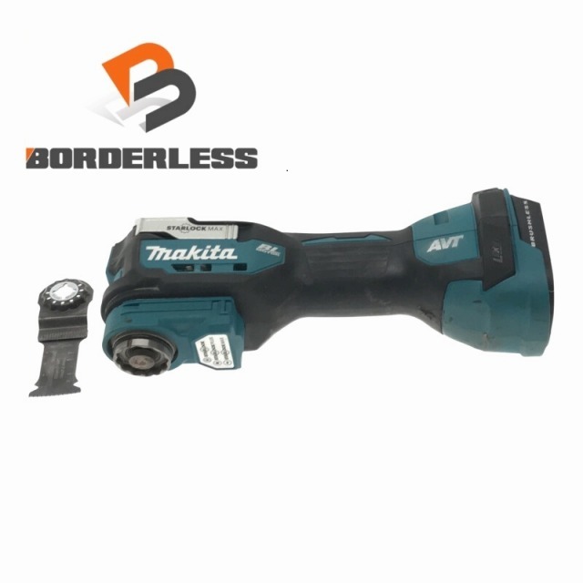 Makita(マキタ)の☆中古品☆makita マキタ 18V 充電式マルチツール TM52DZ 本体のみ 青/ブルー 切断 電動 70708 自動車/バイクのバイク(工具)の商品写真