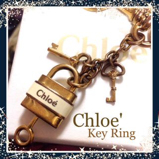 クロエ(Chloe)の♡Chloe' キーリング♡(キーホルダー)