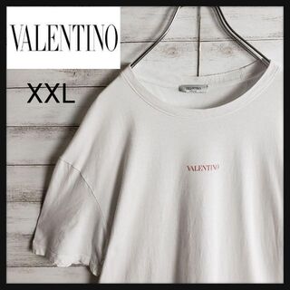 VALENTINO - 【最高サイズ】ヴァレンチノ XXL ワンポイントロゴ T