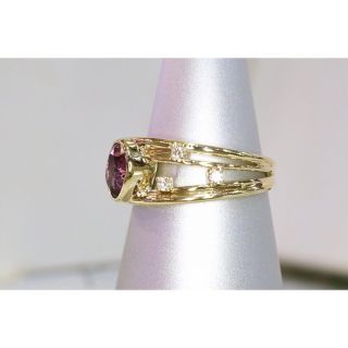 天然 非加熱パパラチアサファイア ダイヤ リング1.31ct k18 fの通販 by ...