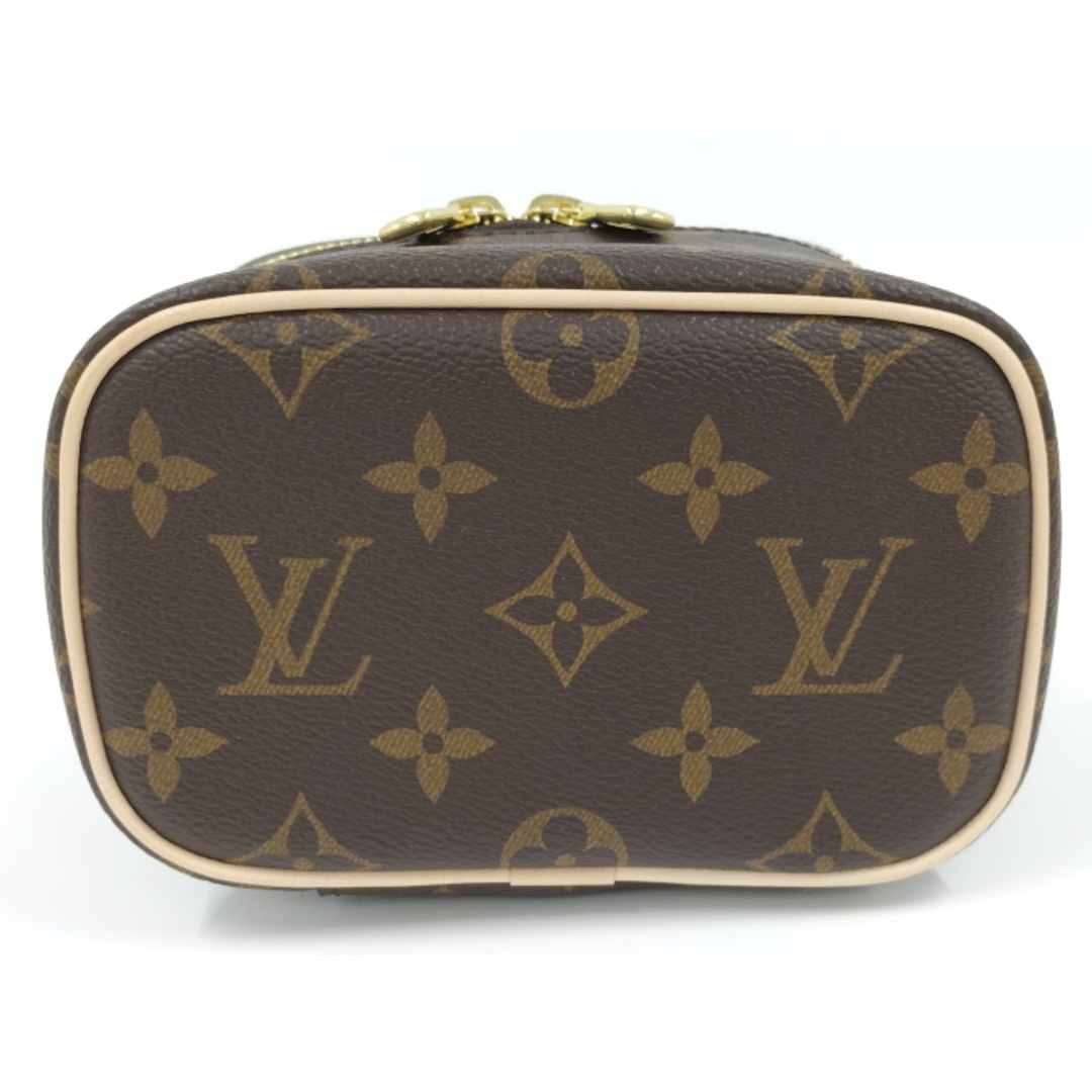 LOUIS VUITTON ニースナノ バニティバッグ モノグラム レザー