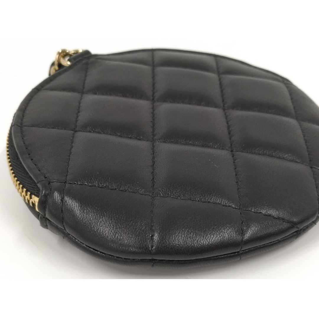 CHANEL - CHANEL ジップコインパース 小銭入れ ラムスキン CHANEL - CHANEL ジップコインパース 小銭入れ ラムスキン