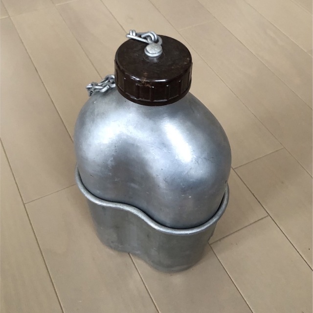 アルミ製 水筒 ボトル ジャグ フランス アンティーク