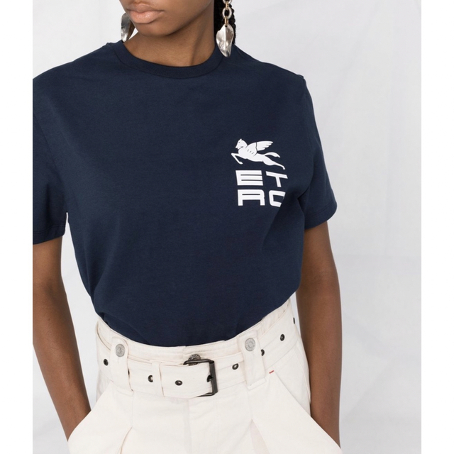 最終値下げ☆エトロ ETRO ロゴTシャツ ペガソモチーフ ペガサス