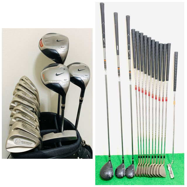 誠実 4939 豪華 NIKE メンズ 右利き 14本 ゴルフクラブフルセット R