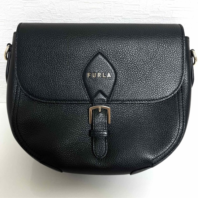 FURLA 現行品 URANIA ショルダーバッグ ブラック