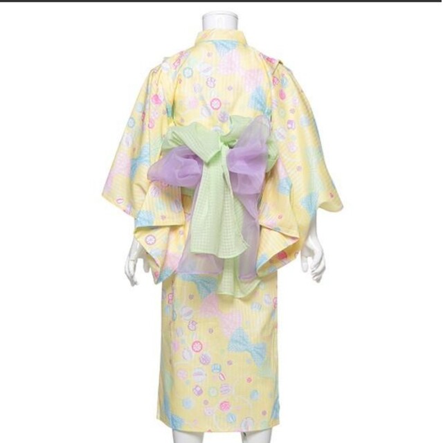 SALE 新品!!メゾピアノ 浴衣 リボン 130 - 甚平/浴衣