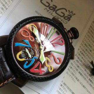 GaGa MILANO - ガガミラノ マヌアーレ 48mm ブラウンの通販 by Y's