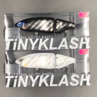 エレクトリック(ELECTRIC)のDRT ELECTRIC TINY KLASH タイニークラッシュ 白黒セット　(ルアー用品)