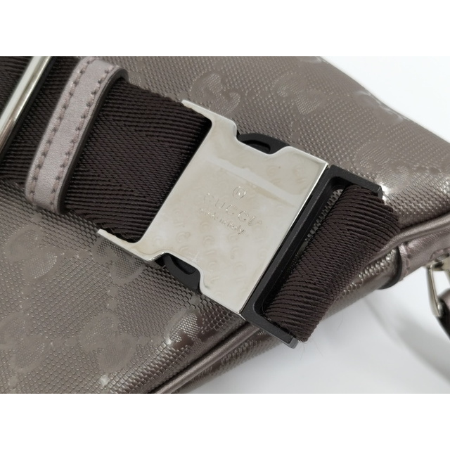 Gucci(グッチ)のGUCCI GGインプリメ ウエストバッグ ボディバッグ PVC メンズのバッグ(ボディーバッグ)の商品写真